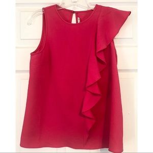 RACHEL by Rachel Roy Cascade Ruffle Blouse